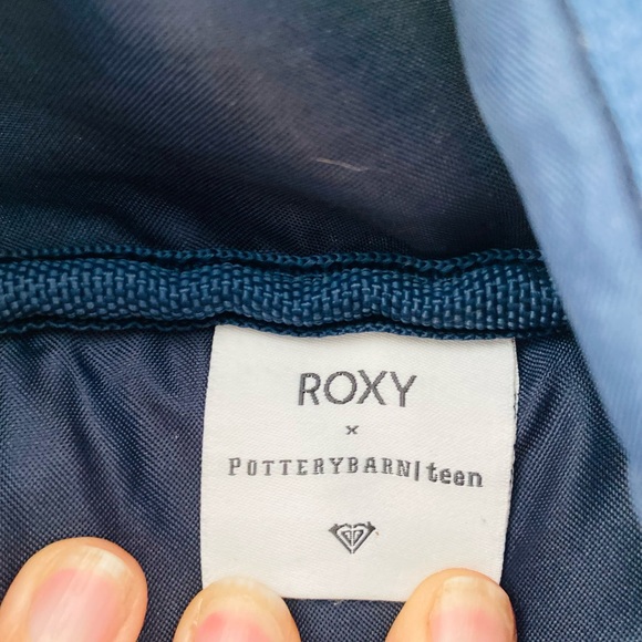 Pottery Barn Teen Roxy Sun Soaked Floral Backpack Large 17"H #9903G - Picture 8 of 14